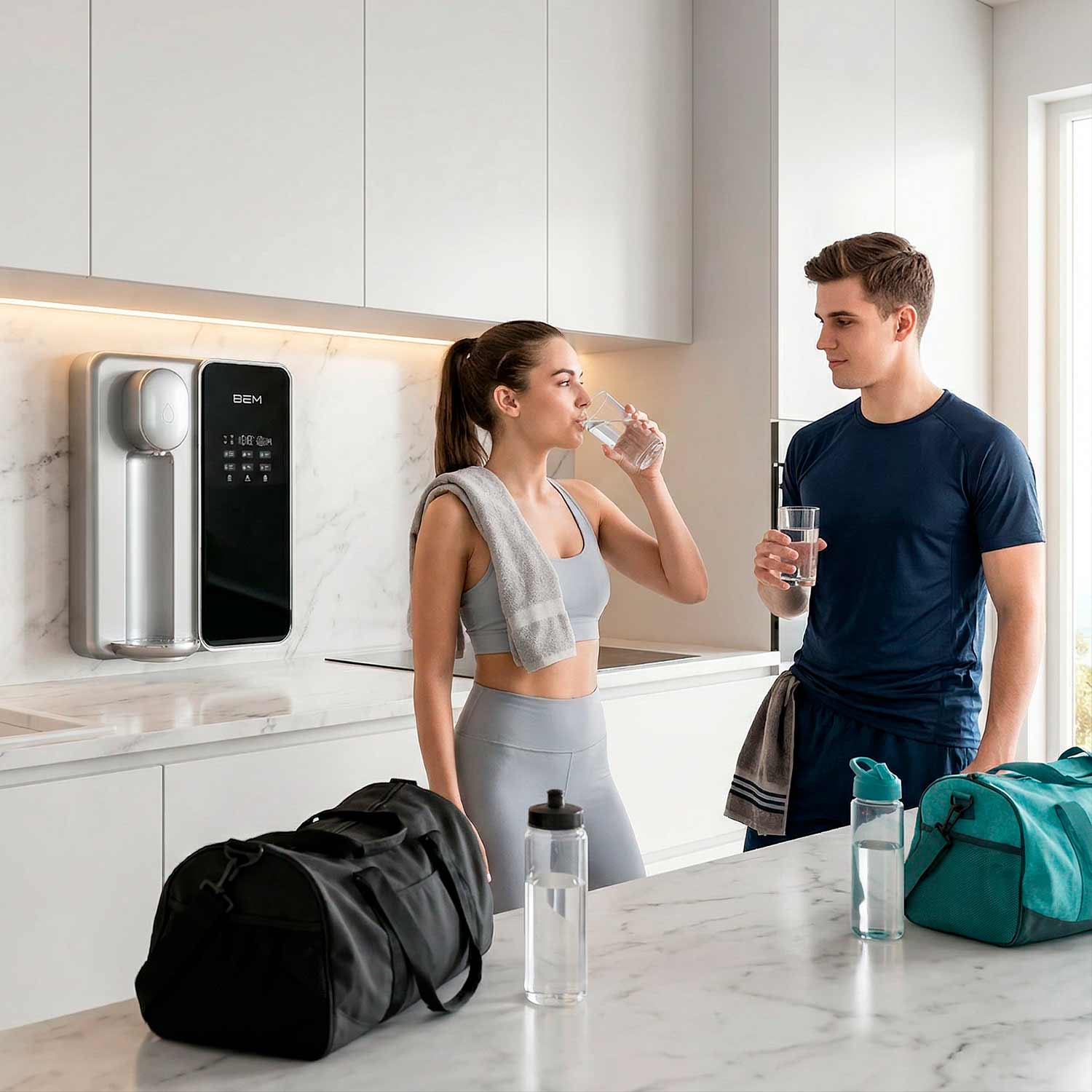 BEM Unicora 2.0 — neue Generation! Umkehrosmose-Wasserfilter mit Direktanschluss