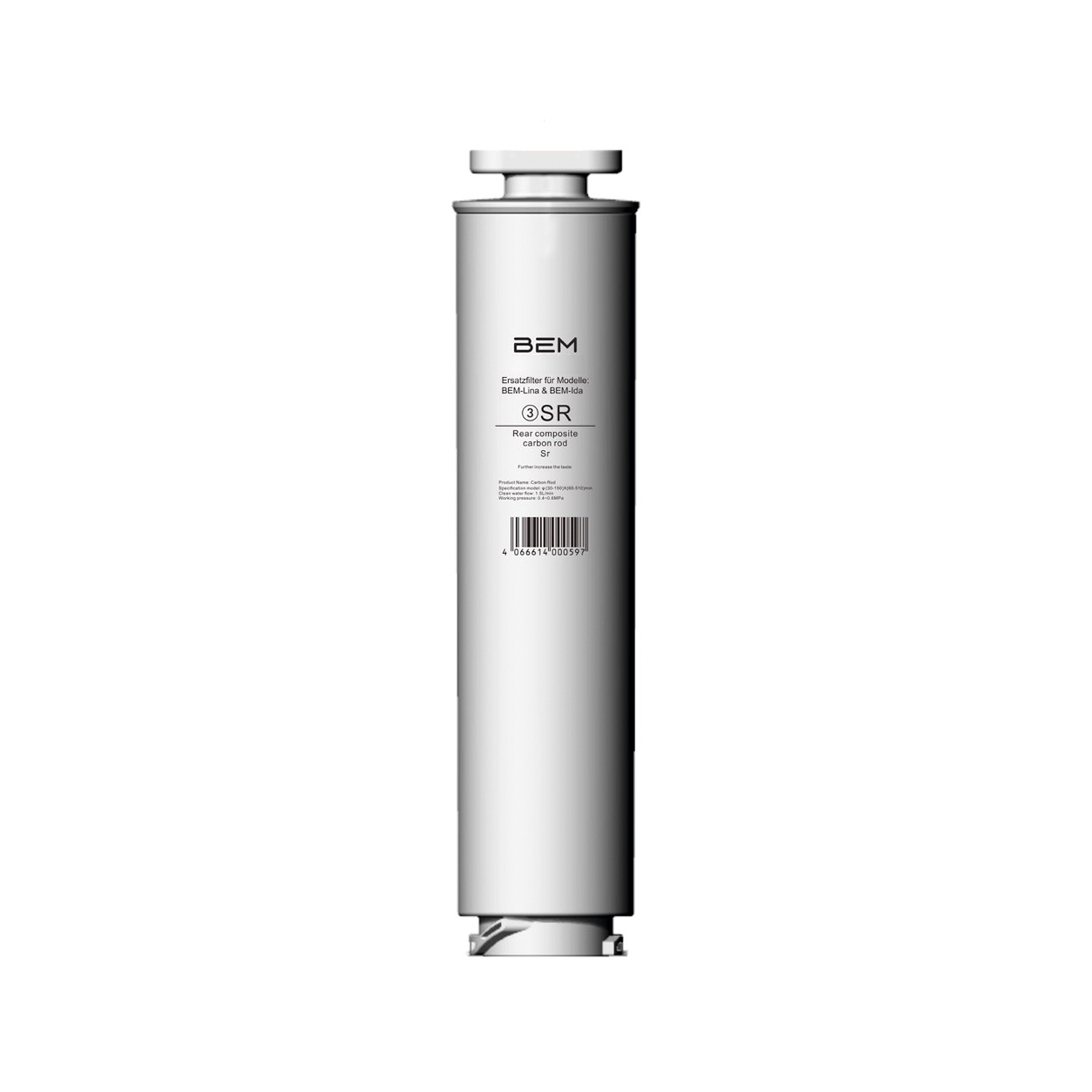 3er-SET Ersatzfilter (RO+PAC+SR) für BEM Lina und BEM Ida Wasserfilter