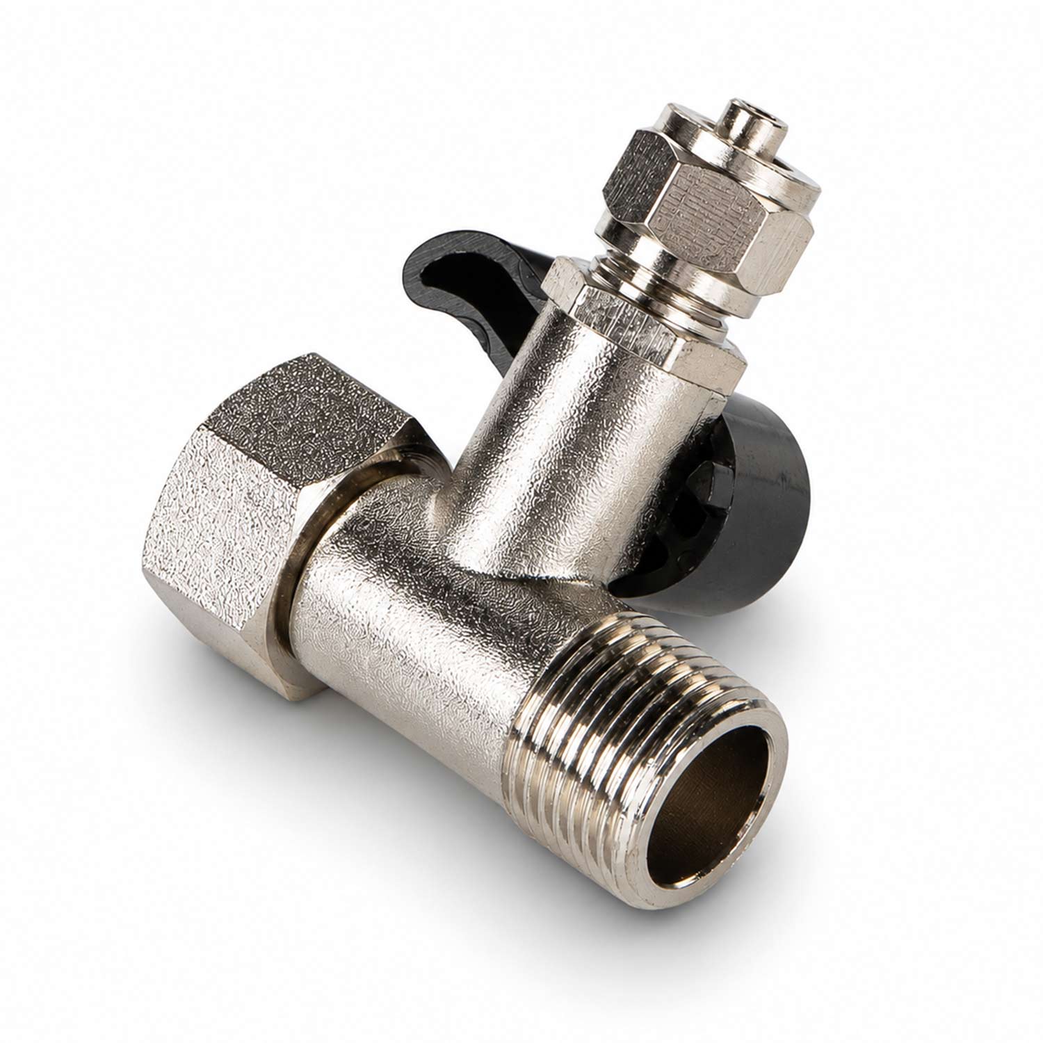 3-Wege-Anschlussventil für Wasserfilter – 3/8″ x 1/4″
