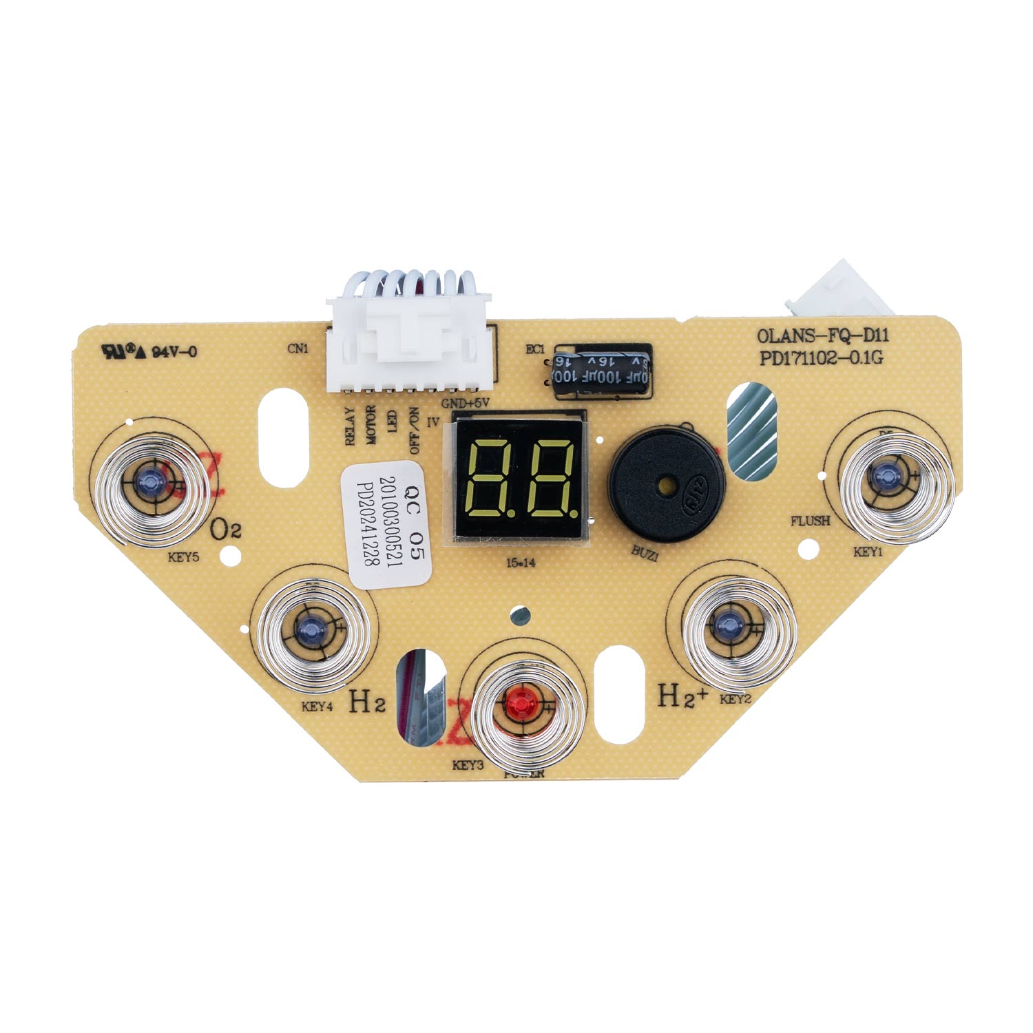 Bedienfeld für BEM Tornado