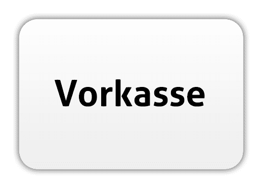 Vorkasse per Banküberweisung