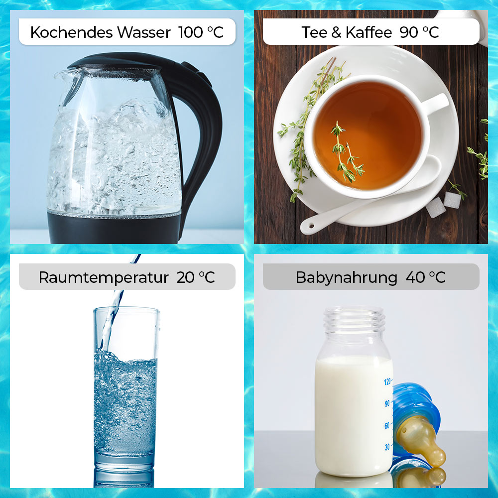 BEM LINA Osmose Hydrogen Tischwasserfilter mit 6 Liter Tank inklusive UV-Wasserdesinfektion