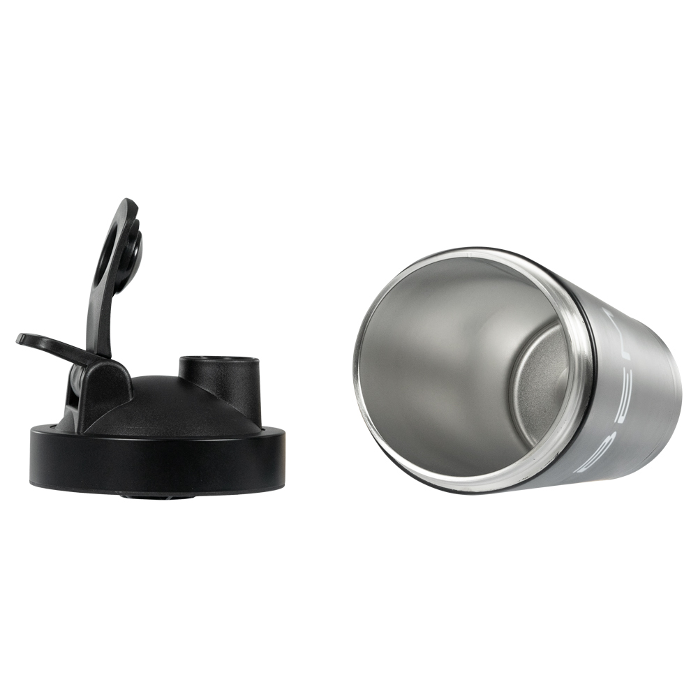 BEM Edelstahl Protein Shaker mit Schüttelkugel und One-Touch-Kippverschluss, 750 ml BEM Edelstahl Protein Shaker mit Schüttelkugel und One-Touch-Kippverschluss, 750 ml