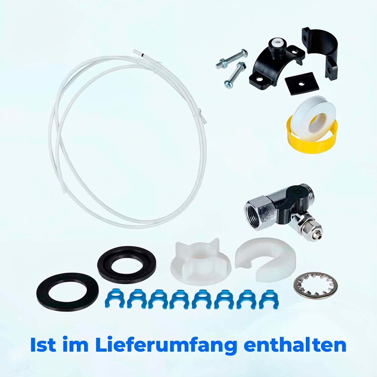 BEM Orion Ultra Slim tankloser Wasserfilter mit 5-stufigem Filtersystem Direct-Flow